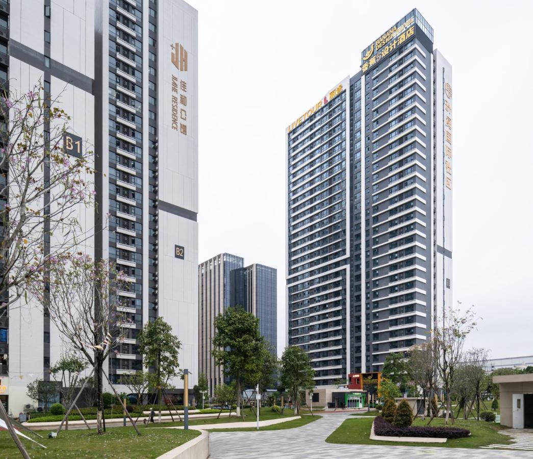 Livetour Hotel Luogang Science City Kanton Exterior foto